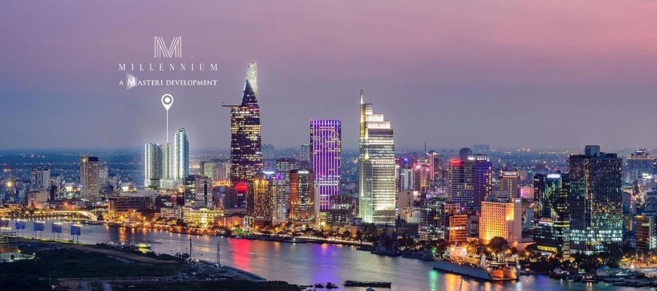 Saigon Genius - Masteri Millennium Apartment Ho Chi Minh-byen Eksteriør bilde